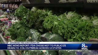 U.S. Food and Drug Administration failed to disclose deadly E-coli outbreak