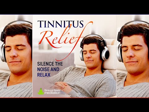 Tinnitus Relief Binaural Beats Music: Sound Therapy to Stop Ringing in the Ears (Rain & Ambient)