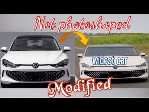 widest car in the world | VW lamando 5x #vw #modified #vwlamando #cars #widestcar