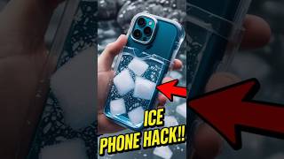 Frozen Phone Hack! ❄📱 Will It Really Work? #LifeHack #PhoneTrick
