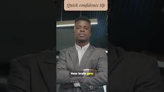 Be confident - fast. #confidencehack #quicktip #selfimprovement