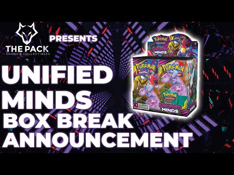 POKEMON TCG: UNIFIED MINDS RIP-N-SHIP | ANNOUNCEMENT