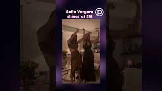 Sofía Vergara, 53, just broke the internet with moves that defy gravity and time! 🤯 #SofiaVergara