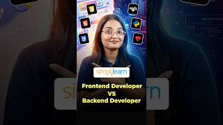 🔥Frontend Developer vs Backend Developer: Which One is Right for You? #shorts #simplilearn
