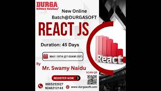 🚀 Master React JS with Real-Time Training!
