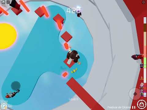 Tower of hell but if I die I do a FRIEND reveal...