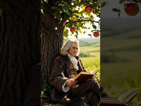 What is Isaac newton just eat the apple 🍎 #shorts #aivideo #funny #newton #lawofattraction #isaac