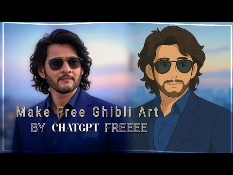 How to make Ghibli Art in Chat Gpt FREE| Create Unlimited Images