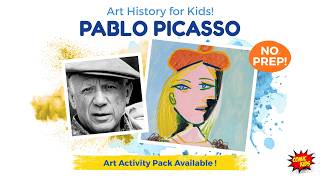 Pablo Picasso for Kids !🎨 | Art History for Kids