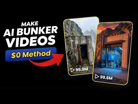 How I Make Viral AI Bunker Shorts With $0 (Full Tutorial)