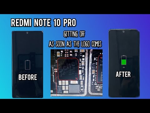 Redmi Note 10 Pro Getting Off As Soon As The Logo Comes #Mi_Logo #Charging_Logo #Problem_Solve_100%