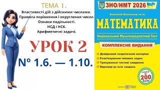 Урок 2. Тести. Безкоштовний курс підготовки до НМТ з математики
