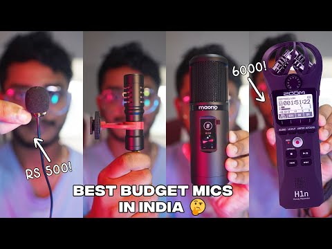 Best Budget Mics for YouTube/Podcast to Buy in India in 2024! | 500-10K Budget
