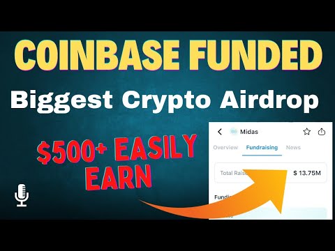 MIDAS Crypto Airdrop থেকে $500 ইনকামের সুযোগ | Best free crypto coin airdrop #airdropmining #Crypto
