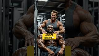 Arnold Touches Ronnie Coleman’s Delts: Epic Reaction!