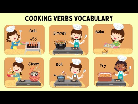 Cooking Verbs for Kids with real pictures | Cooking for Kids | Zippy Kids Educational Toons