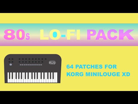 Minilogue XD 80s LO-FI Pack (10 MIN DEMO)