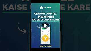 Groww app me nominee kaise change kare |  How to update nominee in groww app 2025 |