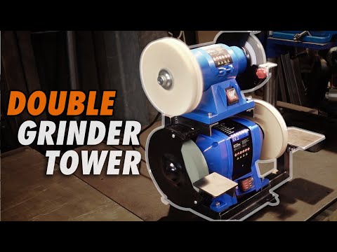 Quadruple Bench Grinder Setup