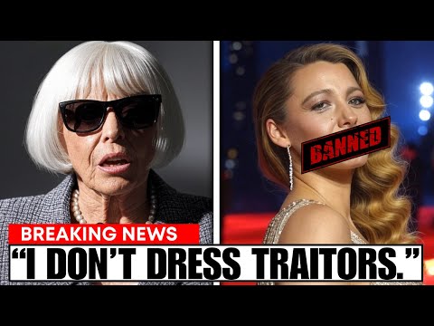 Anna Wintour Exposes Blake Lively’s Betrayal: How She Destroyed Fashion’s Trust