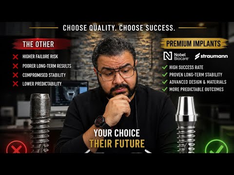 👉 Cheap vs Premium Dental Implants… HIDDEN TECH 😳🦷