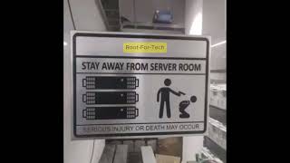 Modern IT Problem: Stay Away from My Server Room 😂🔫