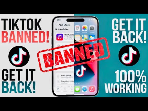 Get TikTok Back in the USA After Deleting it |100% Working,How to Use TikTok after ban in iphone USA