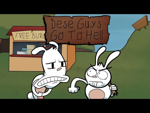 Dese Guys Go to Hell - Part 1: Heated Debate (A Gunshow Comic Animated)