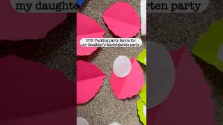 My Daughter’s #Kindergarten #Partyfavors cute and Fun #ideas  #CreativeMom  #GoodieBags #DIYParty