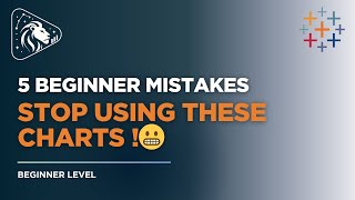 Stop Using These Charts in Tableau! 😬 | 5 Beginner Mistakes in Data Visualization