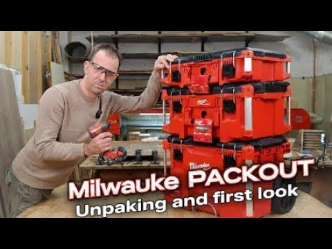 Milwaukee PACKOUT Review and Unboxing: The Best Tool Storage System? 🔴🛠️