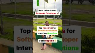 How to become a software developer #youtubeshorts #viralshorts #softwaredeveloper