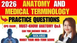 CPC Exam 2026: Anatomy & Medical Terminology Q&A You MUST Know to Pass!