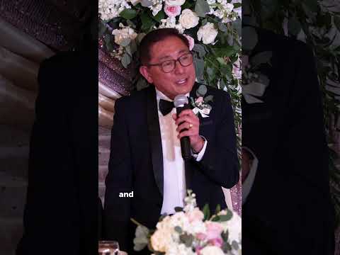 Funny Father of the Groom speech #weddingshorts #shorts #funnyspeech