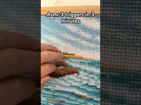 ASMR 3 triggers in 3 minutes #asmr