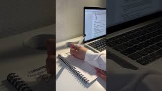 Morning study session 🎧🤍 #studymotivation #studywithme #study #studysessions #studyinspo