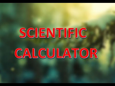 Scientific Calculator (10th lesson-1st video) Grade 9 - second term(Introduction)