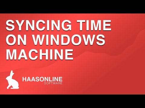 Using NetTime to sync time on Windows installations