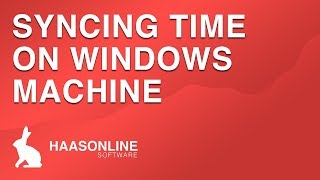 Using NetTime to sync time on Windows installations