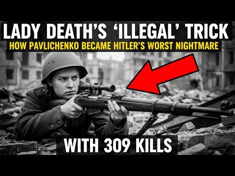 Lady Death’s ‘Illegal’ Trick How Pavlichenko Became Hitler’s Worst Nightmare with 309 Kills