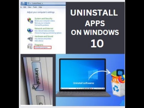 How to Uninstall Programs in Windows 10 | Uninstall Apps on Windows 10 ¦2023