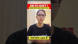 SBI PO Pre Exam 2023 English Paper Analysis #sbipoexamanalysis #sbipo #sbipoexam