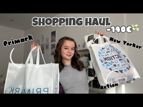 Shopping haul *Primark, New Yorker & Action*