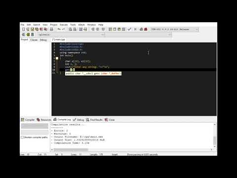 #068 Write C++ Program to reverse a string