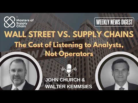Economist and Supply Chain Executive break down Trade Policy, Port Strategy, Platform Economics