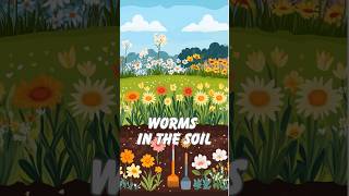 🪱 Worms in the Soil | Spring Gardening for Kids! #colorandlearn #springgarden #stemforkids