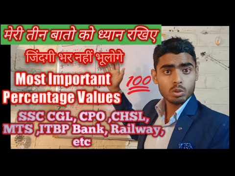 Fractional Value Based Concepts || percentage||pratisat kaise nikale||#percentage#adityasirmat#maths