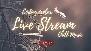 Day 23 |  Watch & Code: Learning ML From GeeksForGeeks , Project Building | Chill Study Session 🎧