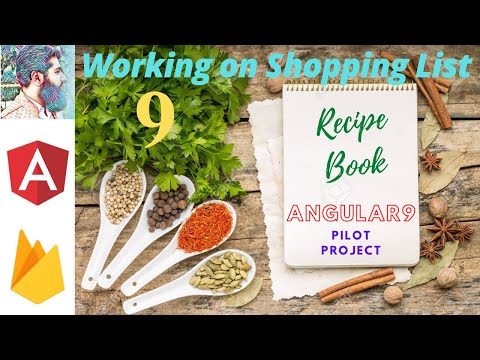 Angular Project From Scratch. 9 - Working on Shopping List Component | SULAIMAN BAIG