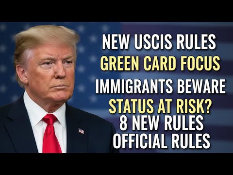 8 USCIS Rules Green Card Holders Must Know | Avoid Losing Your Permanent Resident Status